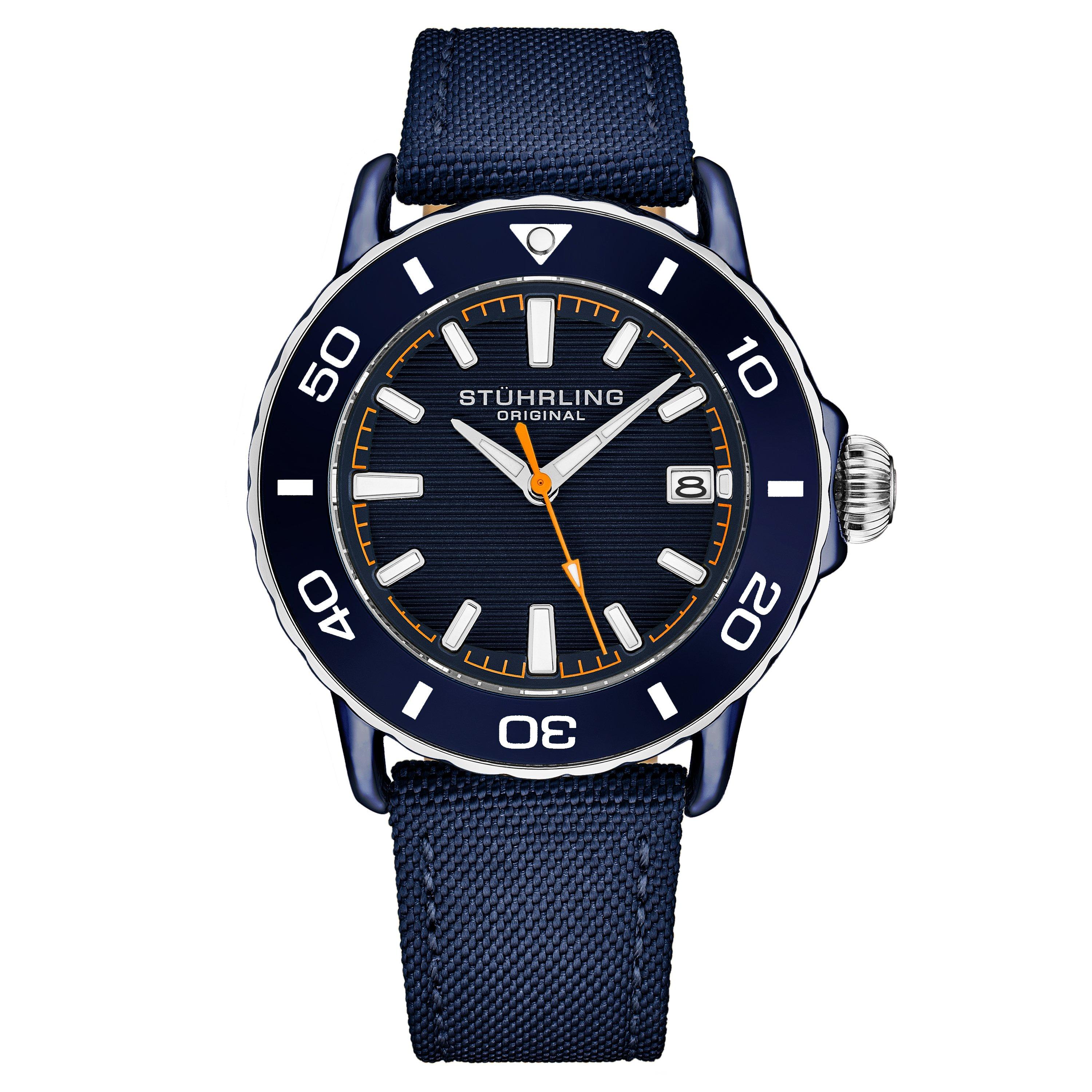 Explorer 4041 Dive Watch 40mm Quartz Satin Twill Nylon Strap